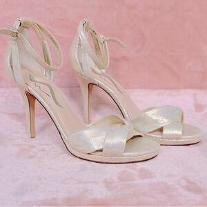 SALE🎁Nina Gold Ankle Strap Heels